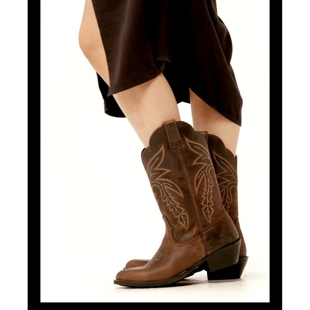 NWOB Shyanne® Women’s Rival™ Western Boots Round Toe in Brown Size 7 Cowboy